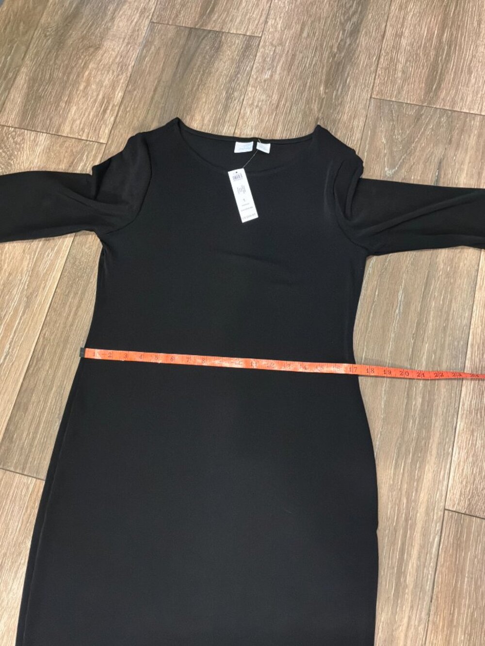 NWT Chico's classic Travelers black dress Chico's size 1 (Medium) packable - Picture 5 of 8